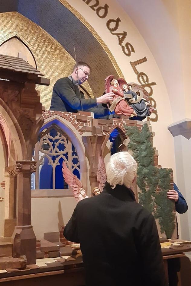 Vorbereitung auf Weihnachten 2023 St. Marien