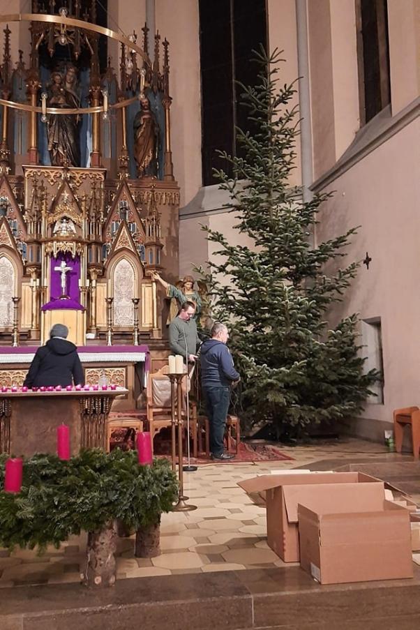 Vorbereitung auf Weihnachten 2023 St. Marien