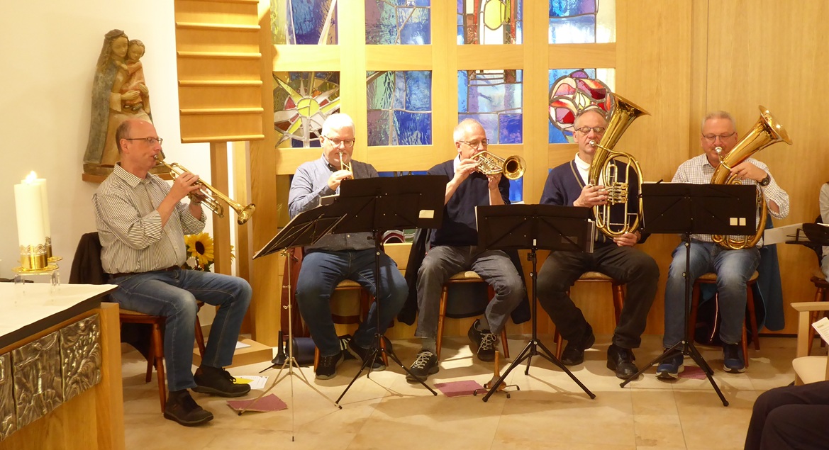 WGF CAH mit Posaunenchor Regnitzlosau