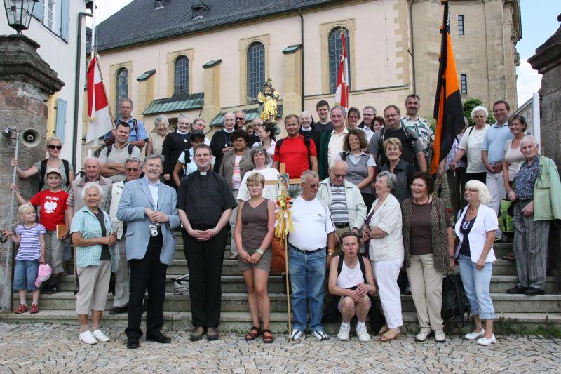 Wallfahrt nach Marienweiher mit Pfarrer Fieder