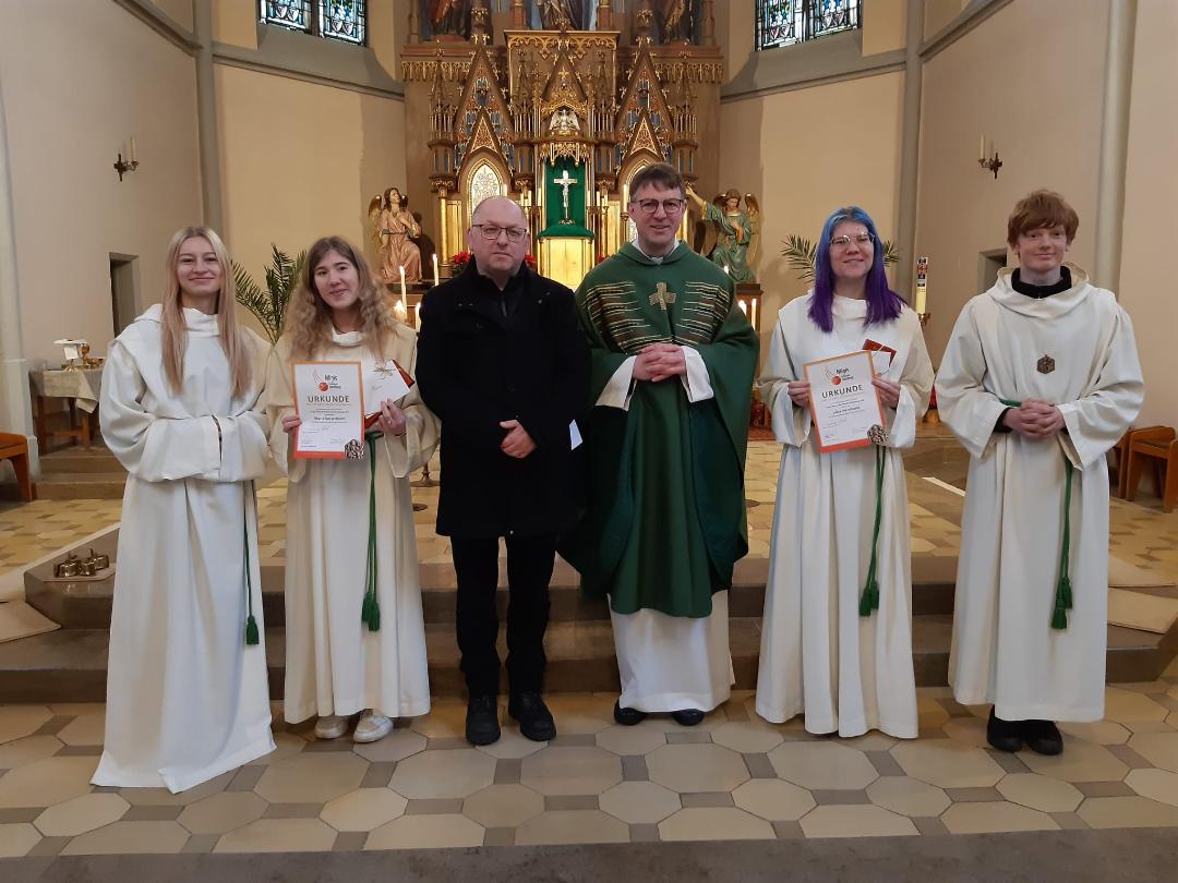 Wechsel Oberminis Mesner St. Marien