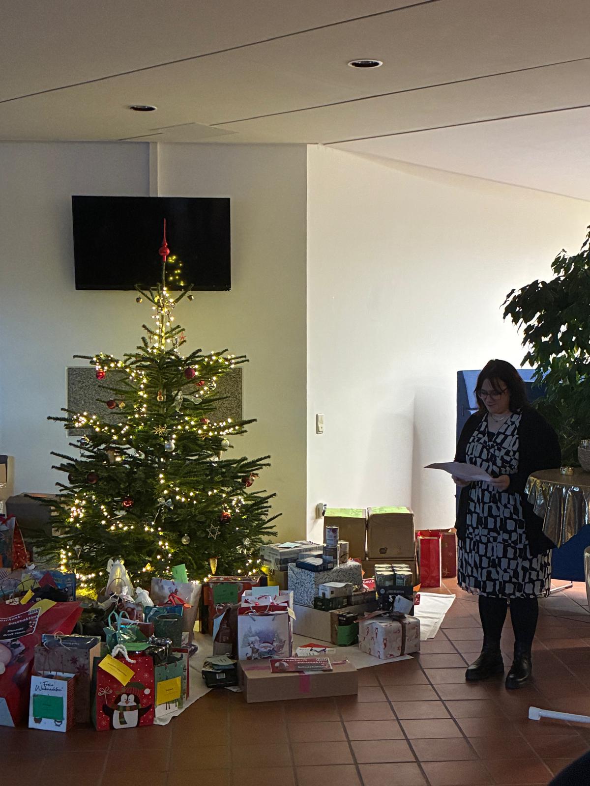 Weihnachtsbaumaktion HföD Hof