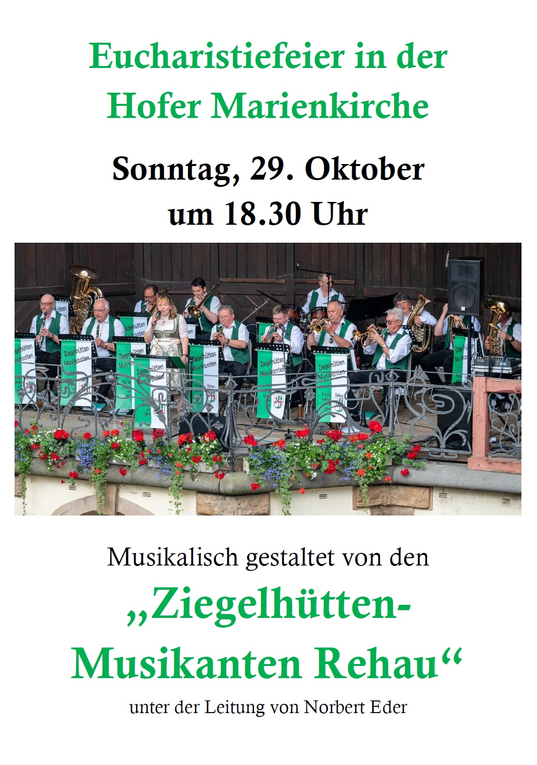 Zieglhüttenmusikanten Plakat 2023