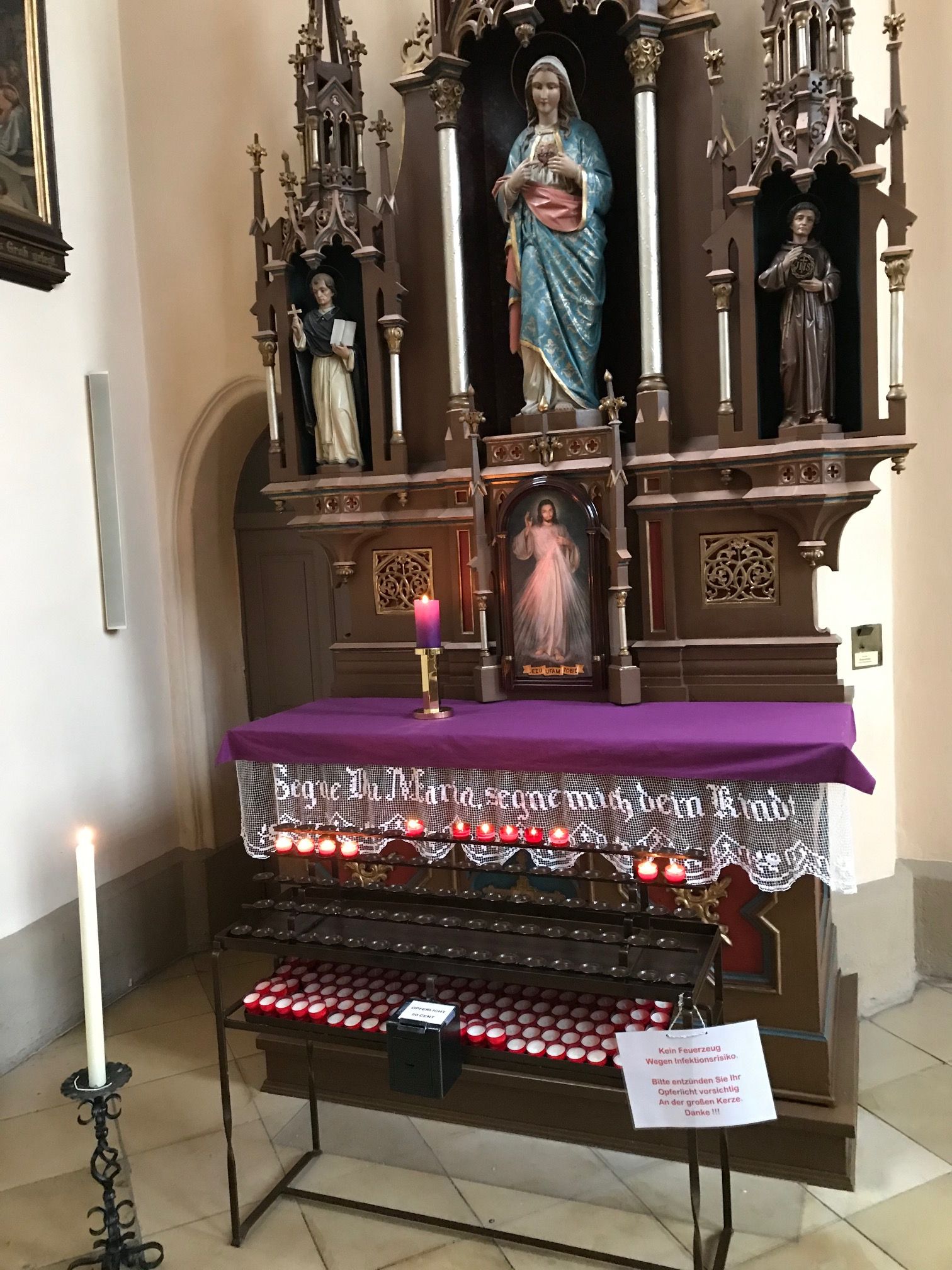 geöffnete Kirchen