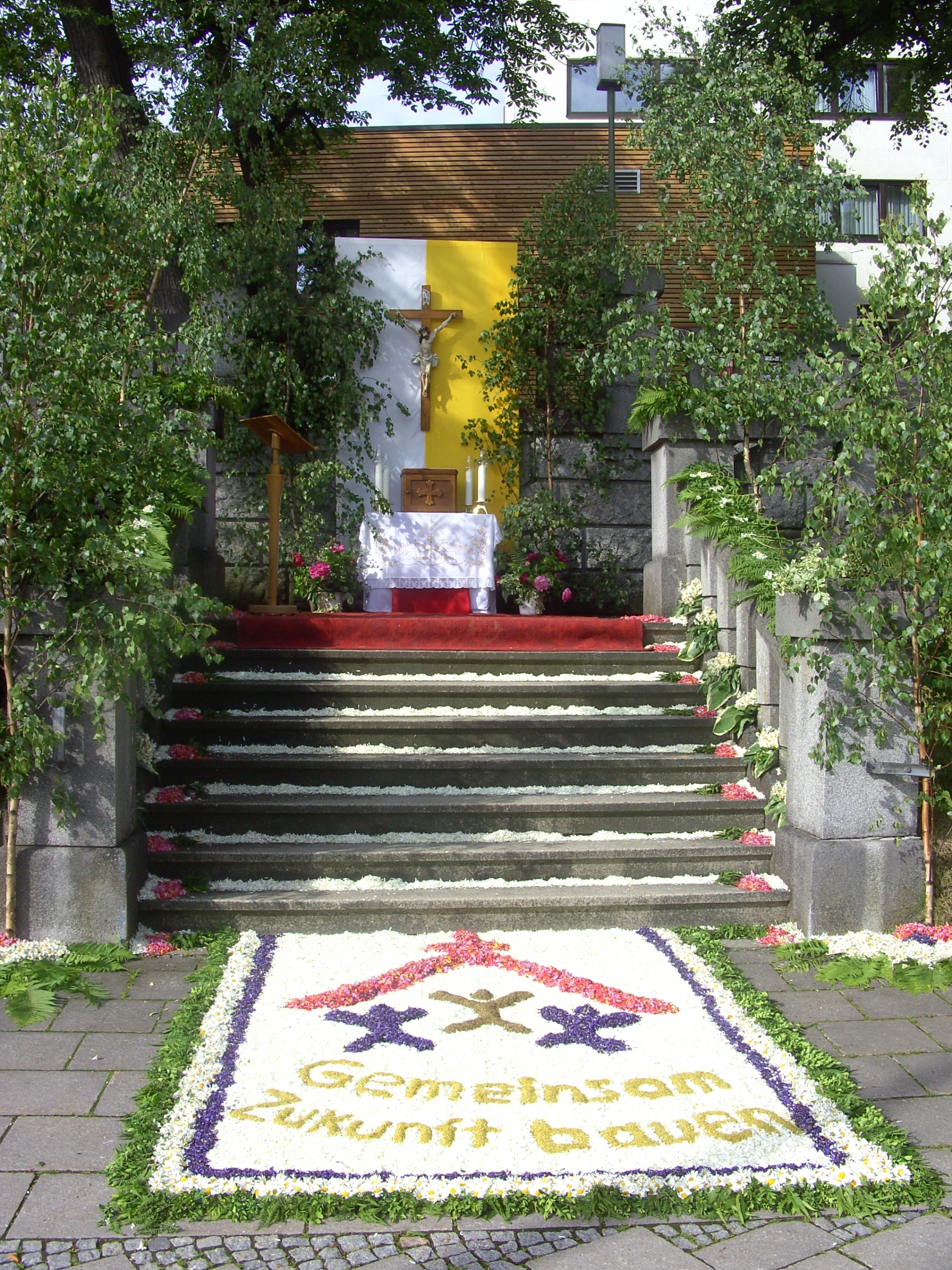 'unser' Altar an der Nailaer Straße